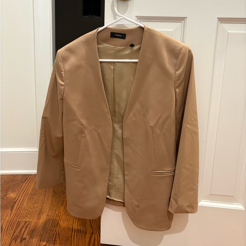 Theory Tan Blazer